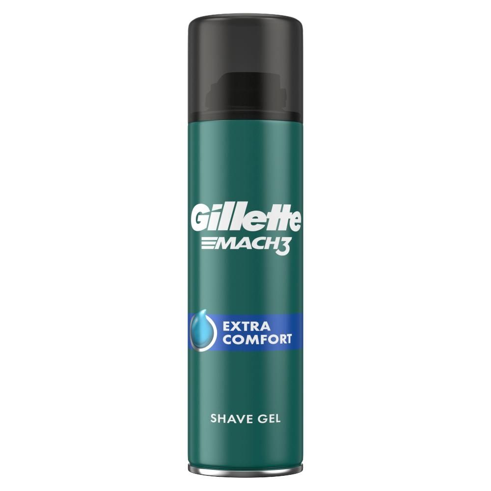 Gillette Mach3 Extra Comfort Żel do golenia dla mężczyzn 200 ml