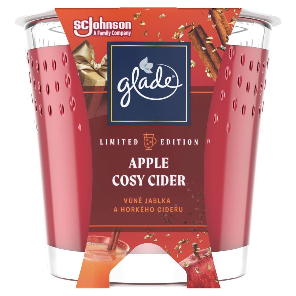 Glade Apple Cosy Cider Świeca zapachowa 129 g