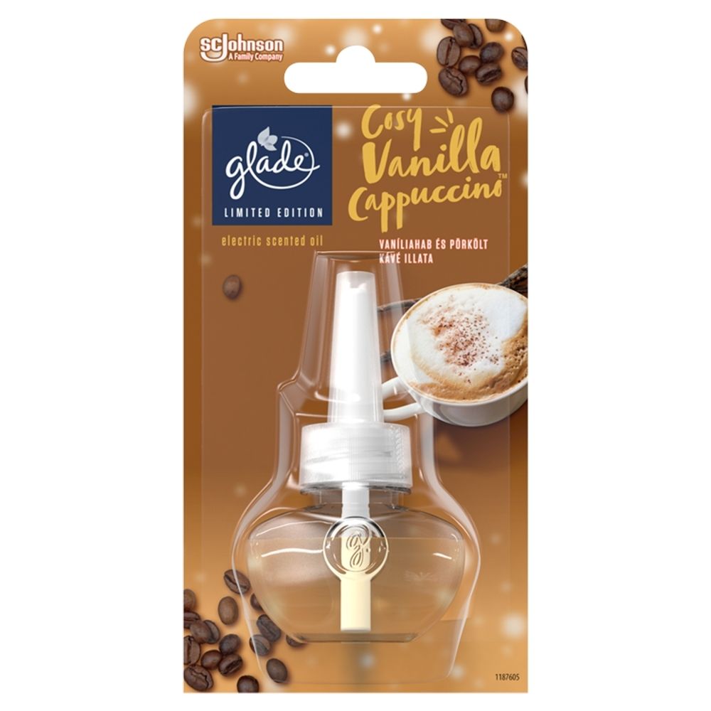 Glade Cosy Vanilla Cappuccino Zapas do elektrycznego odświeżacza powietrza 20 ml