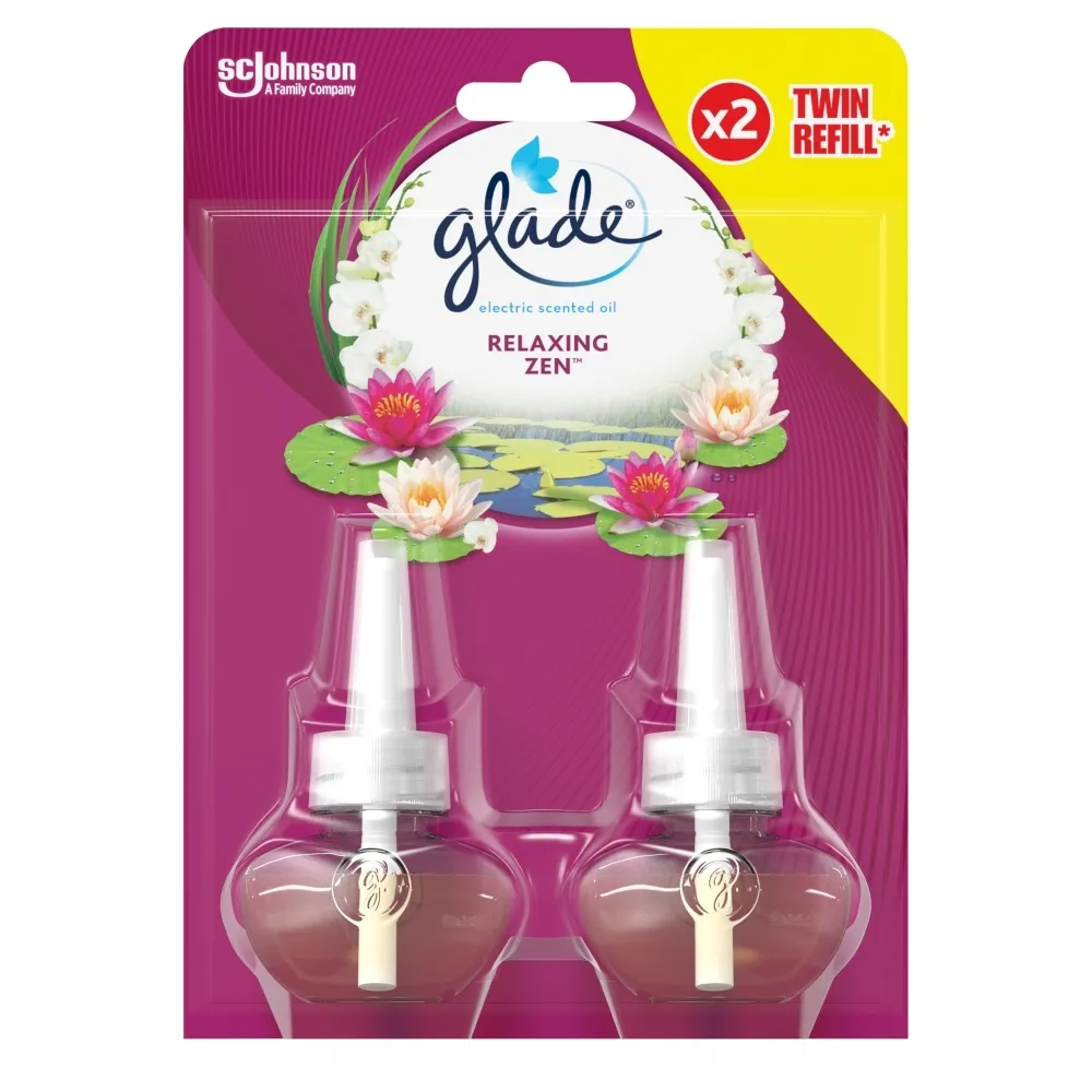 Glade Relaxing Zen Zapas do elektrycznego odświeżacza powietrza 40 ml (2 x 20 ml)