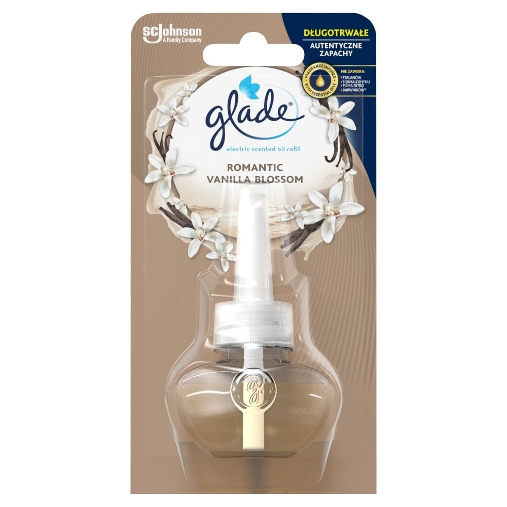 Glade Romantic Vanilla Blossom Zapas do elektrycznego odświeżacza powietrza 20 ml