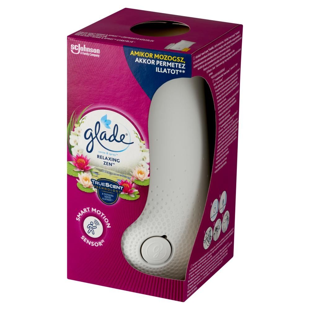 Glade Sense & Spray Relaxing Zen Automatyczny odświeżacz powietrza 18 ml