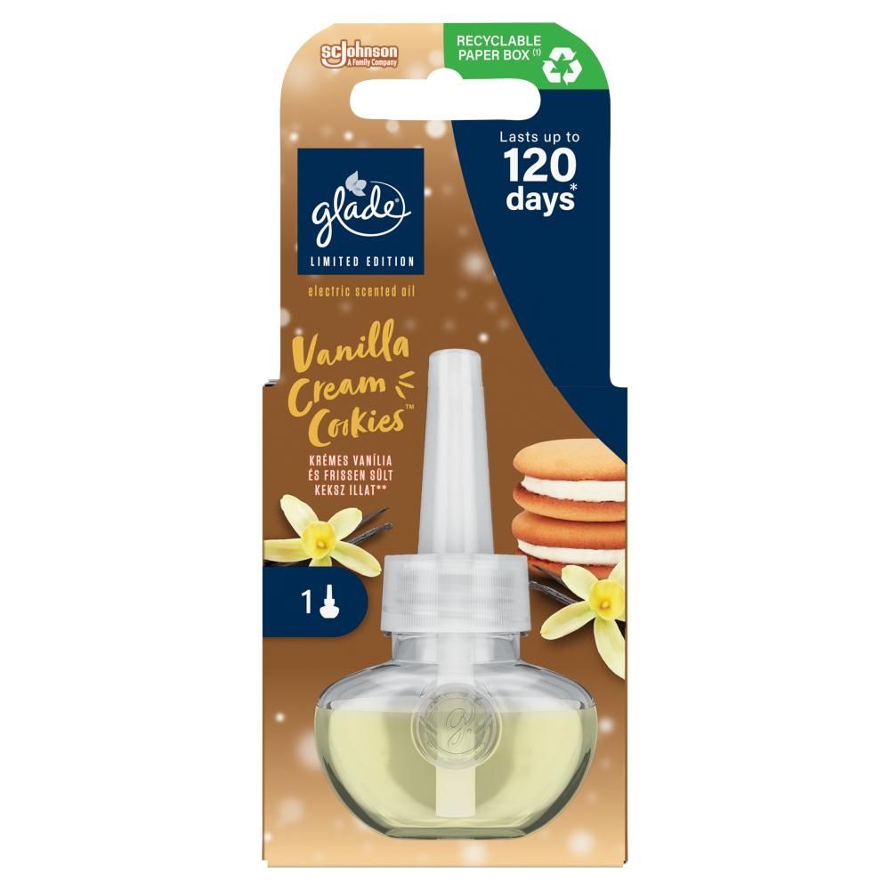 Glade Vanilla Cream Cookie Zapas do elektrycznego oświeżacza powietrza 20 ml