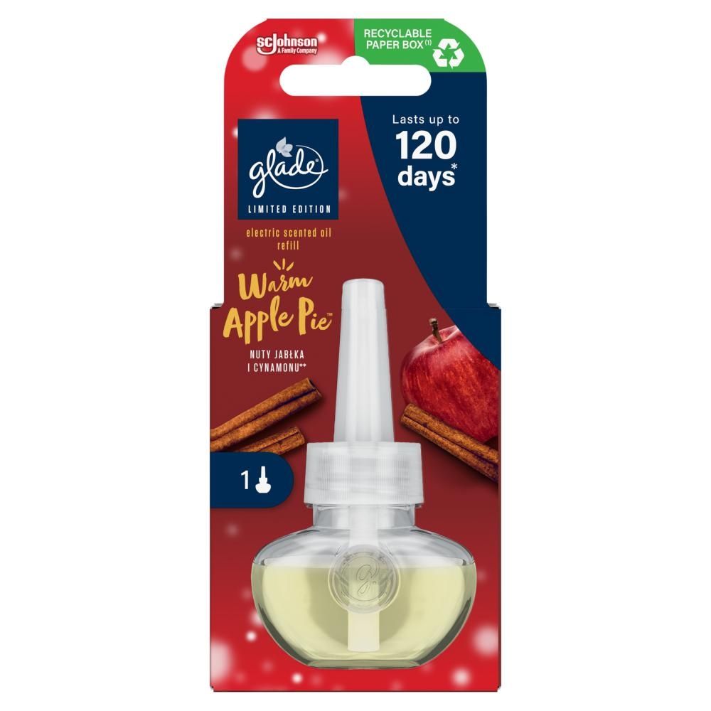 Glade Warm Apple Pie Zapas do elektrycznego odświeżacza powietrza 20 ml