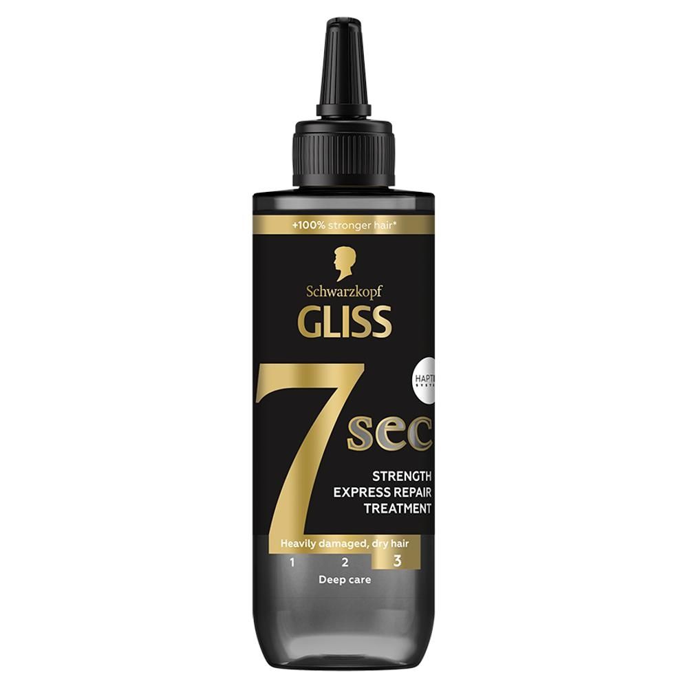 Gliss 7sec Strenght Express Repair Zmywalna kuracja do włosów 200 ml