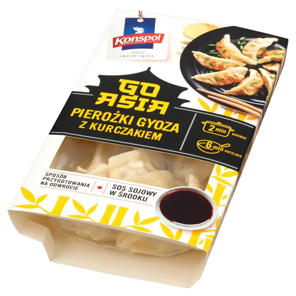 Konspol Go Asia Pierożki gyoza z kurczakiem 230 g