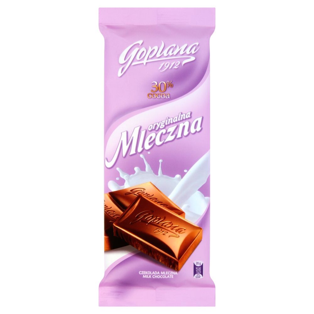 Goplana Oryginalna Mleczna Czekolada 100 g