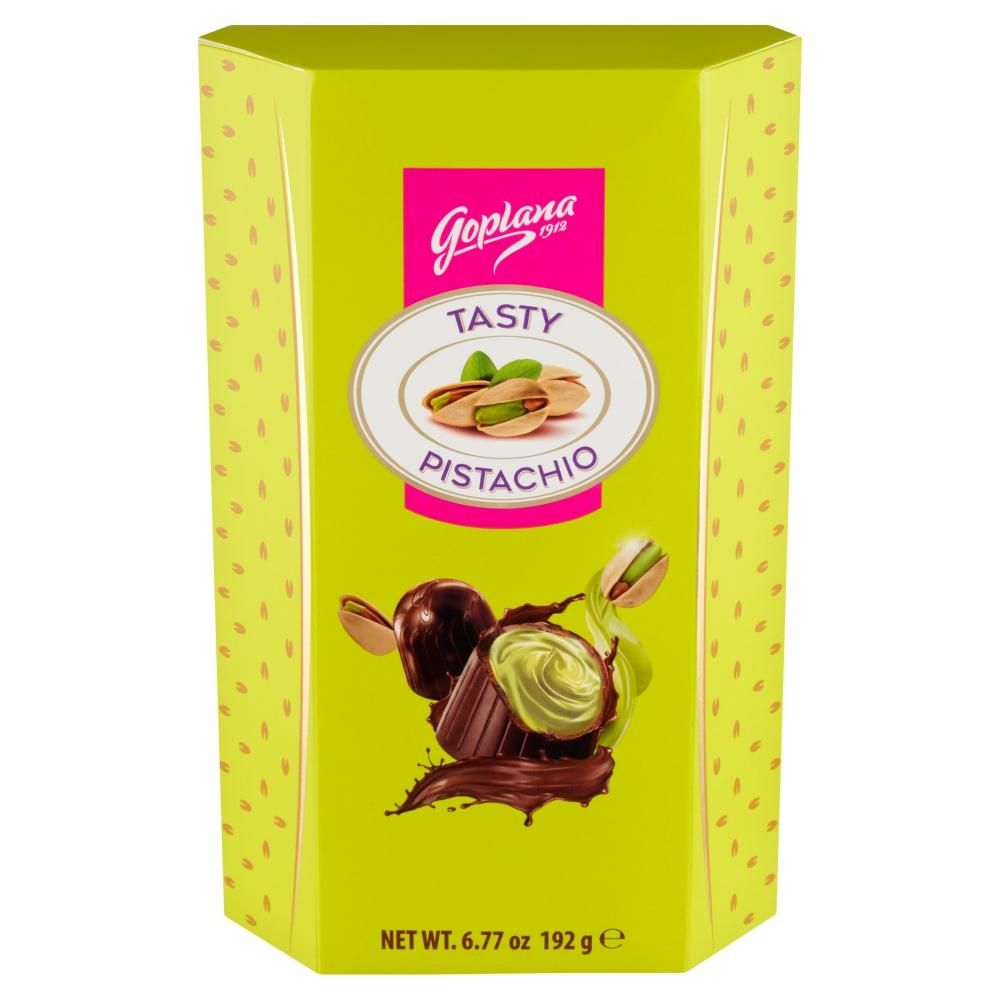 Goplana Tasty Pistachio Czekoladki mleczne z kremem 192 g