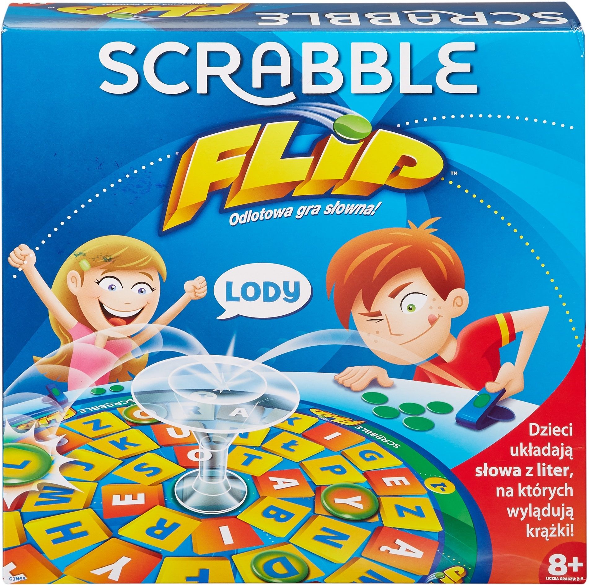 Gra edukacyjna MATTEL GA Scrabble Flip CJN65