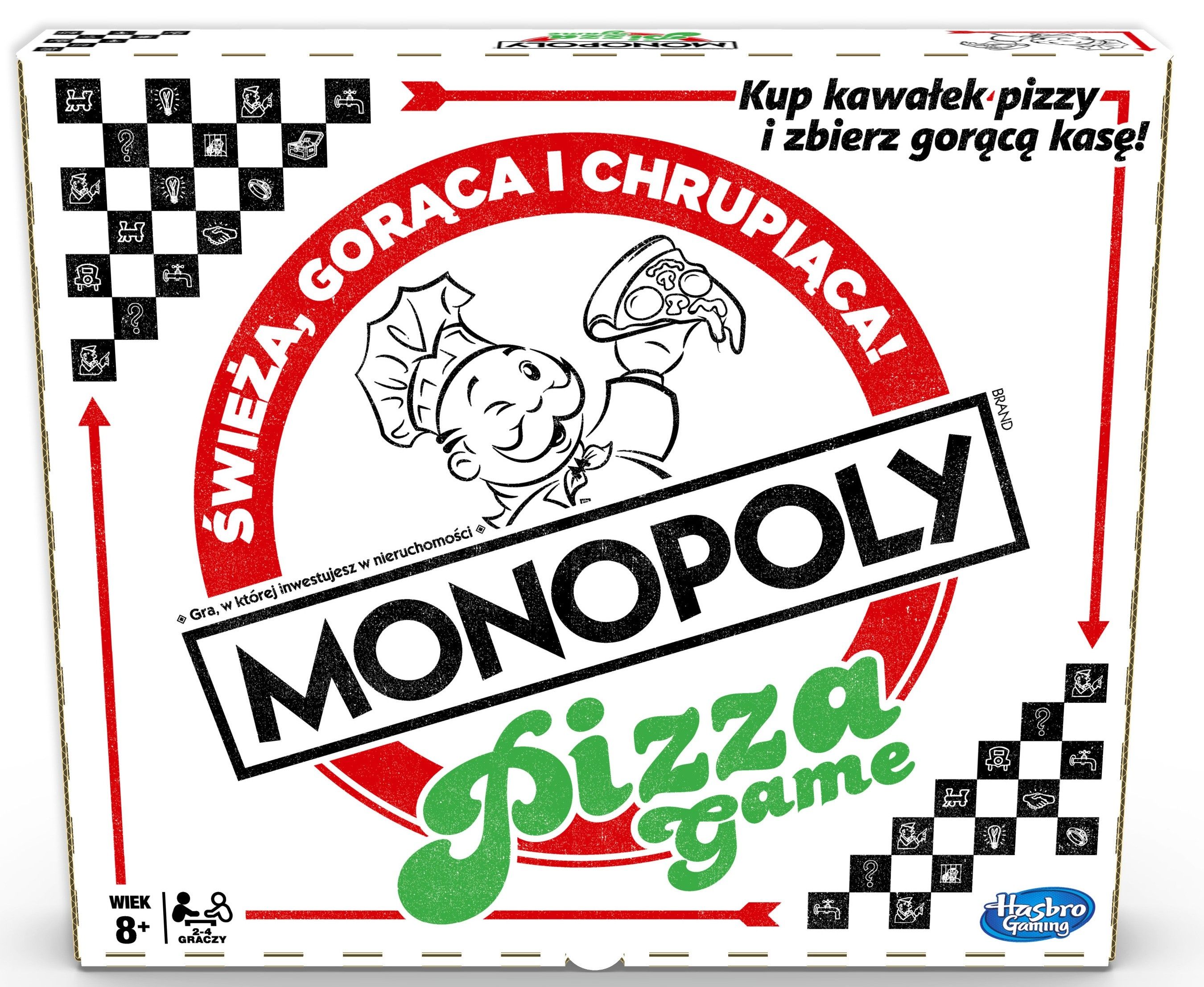 Gra ekonomiczna HASBRO Monopoly Pizza E5798