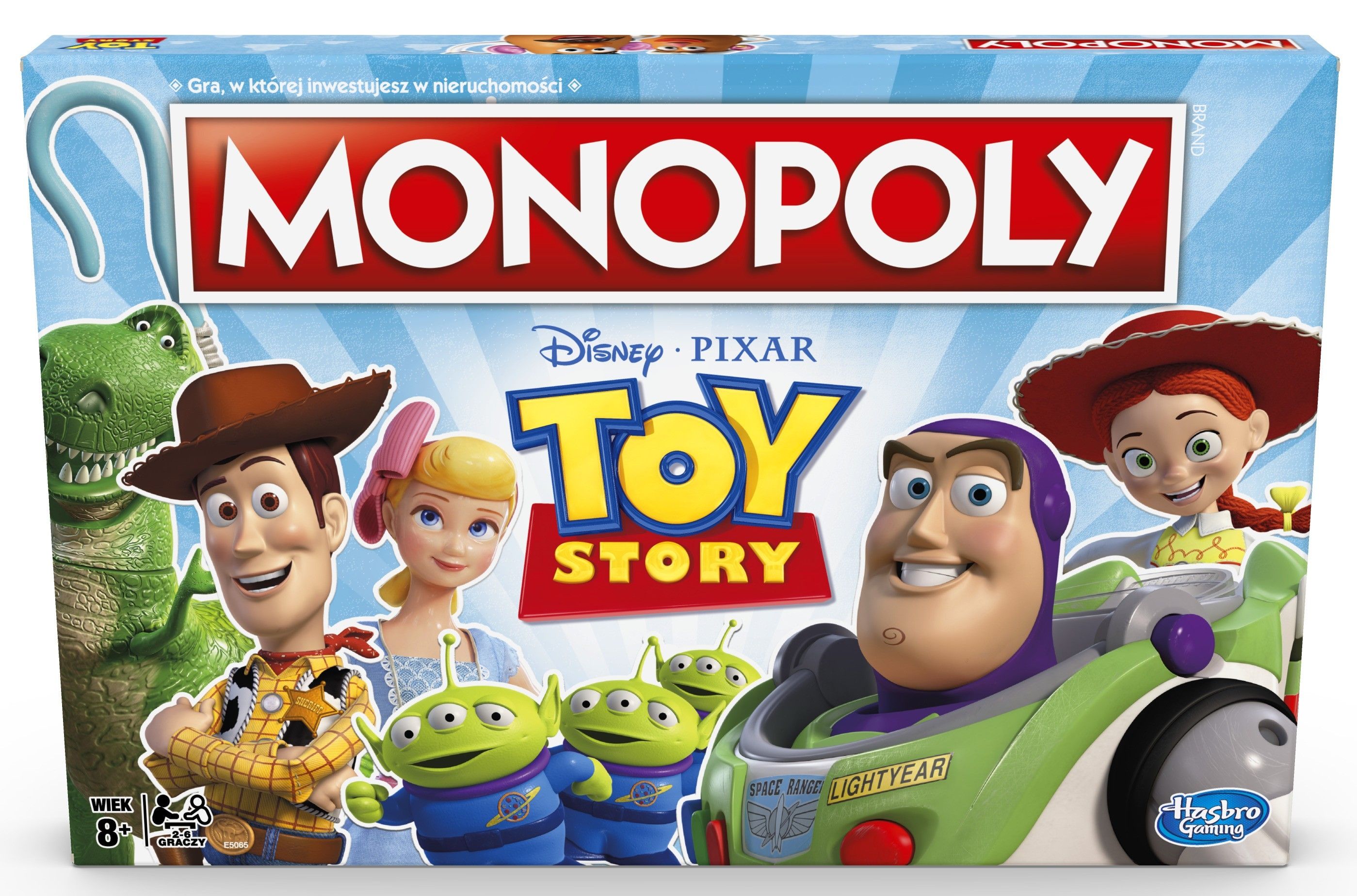 Gra ekonomiczna HASBRO Monopoly Toy Story E5065