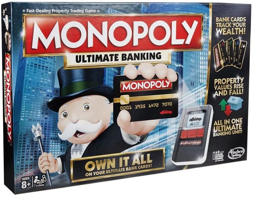 Gra ekonomiczna MONOPOLY Ultra Banking B6677