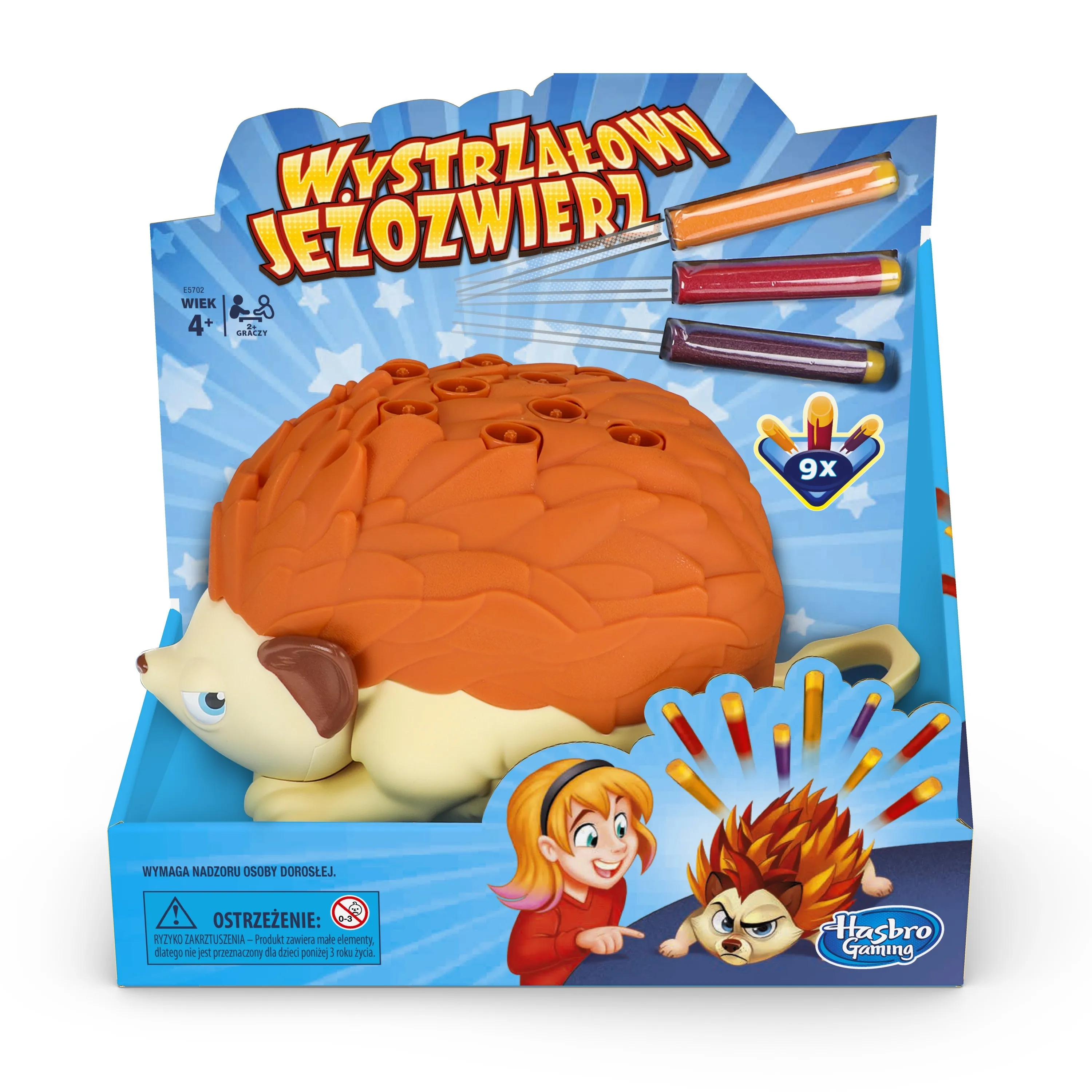 Gra HASBRO Strzelający Jeżozwierz E5702