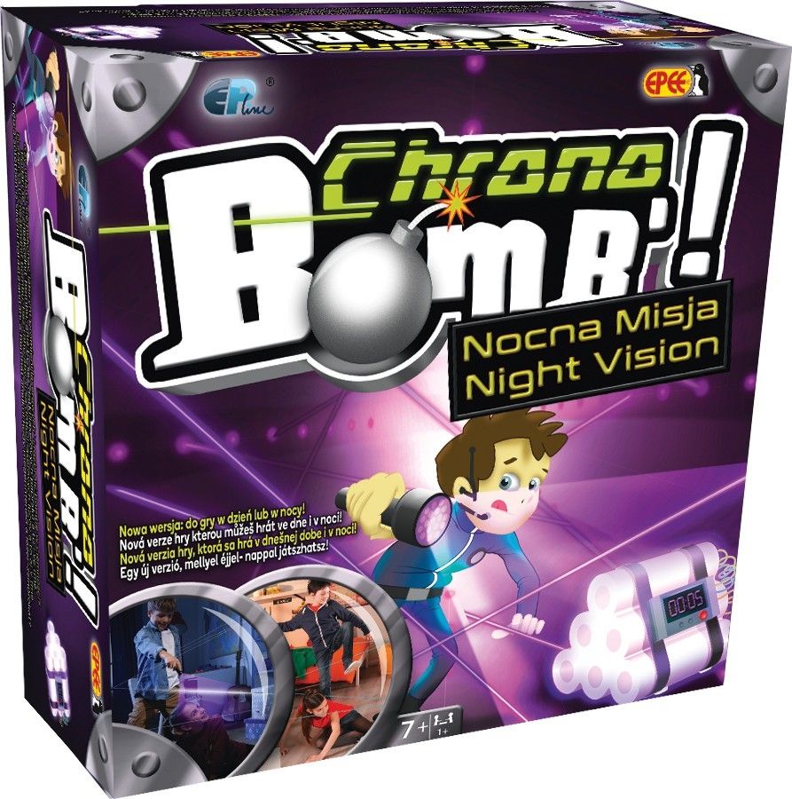 Gra interaktywna EPEE Chrono Bomb Night Vision - Wyścig z Czasem EP03472