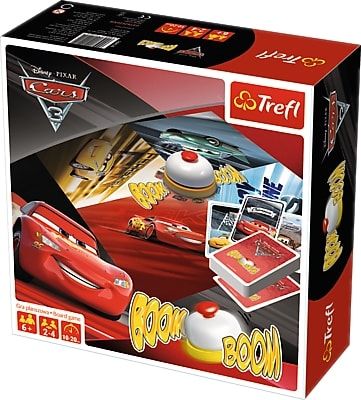 Gra planszowa TREFL Boom Boom Cars 3 01491