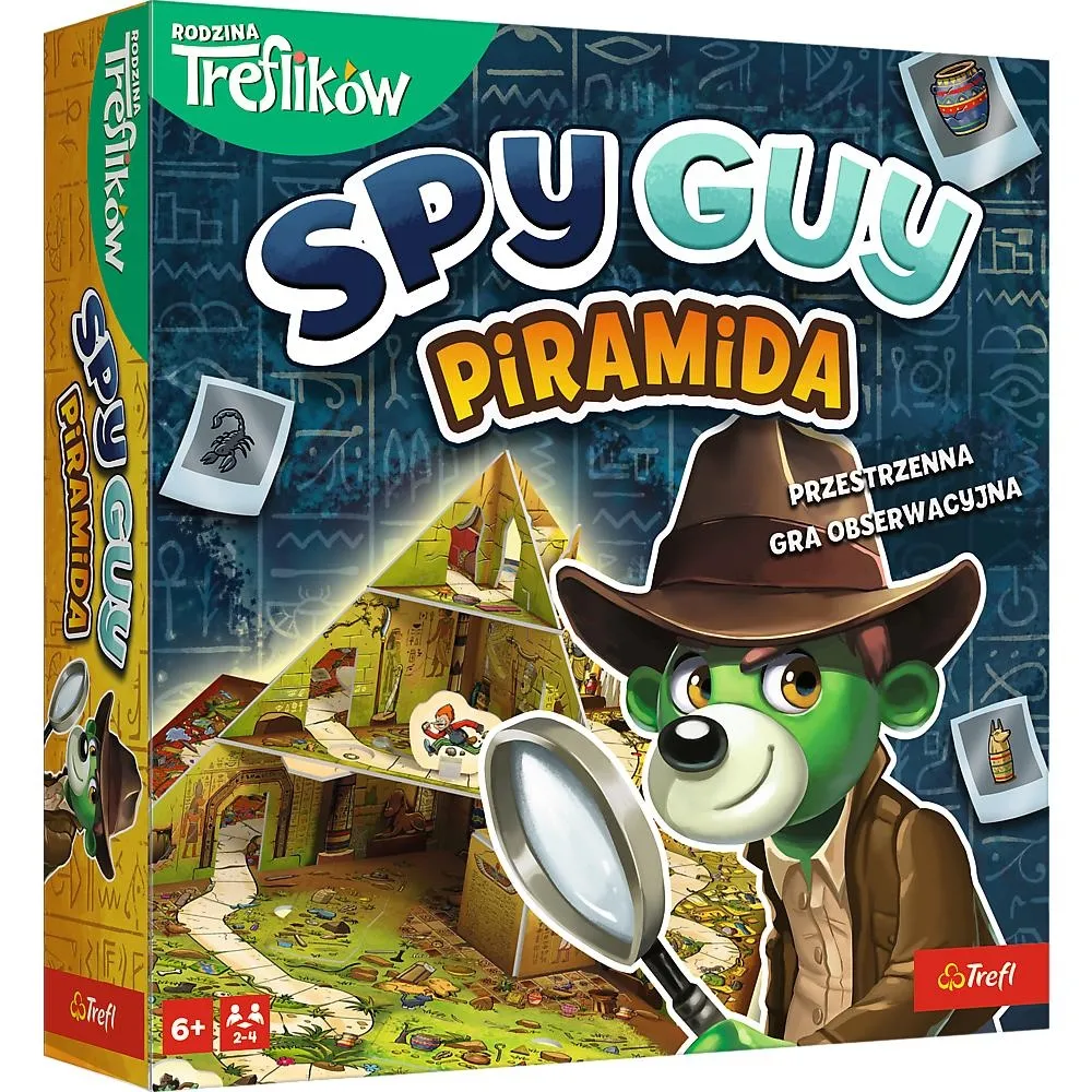 GRA - Spy Guy Piramida / KAZSTUDIO SA Rodzina Treflików 02581