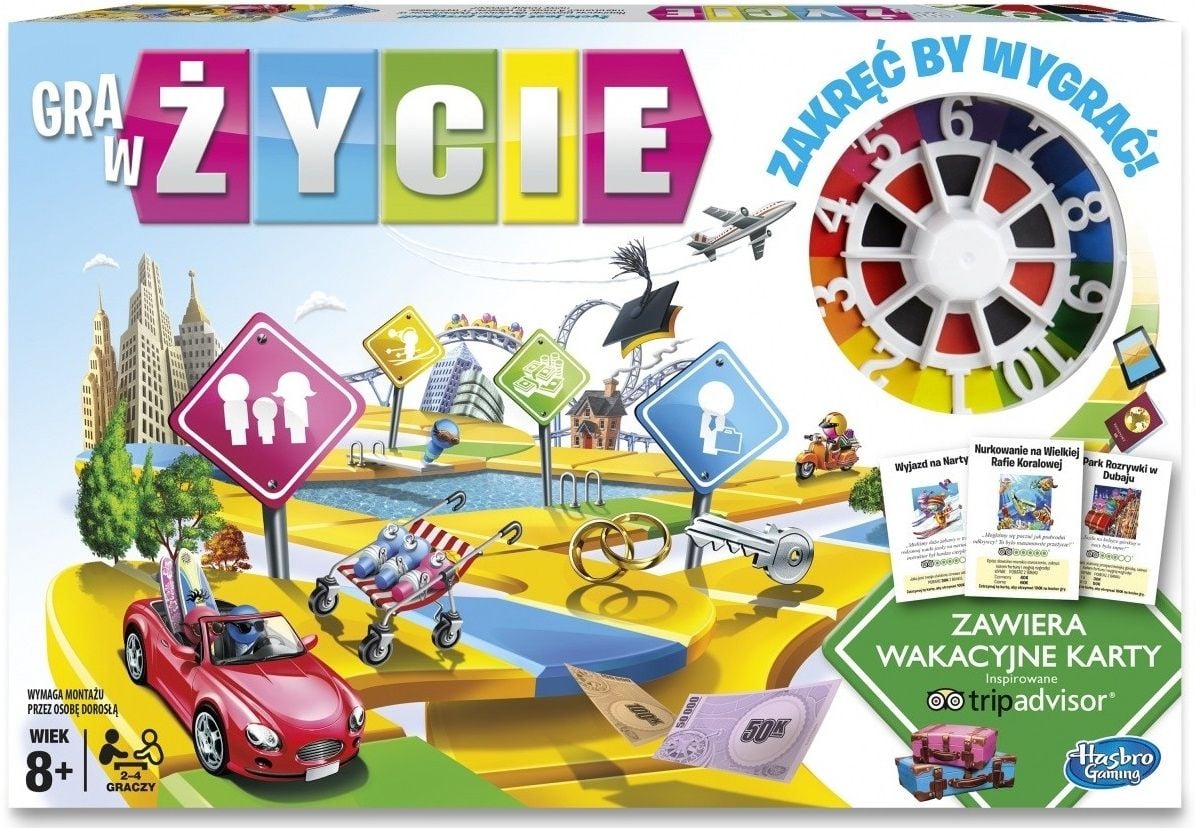 Gra strategiczna HASBRO Gra w życie C0161