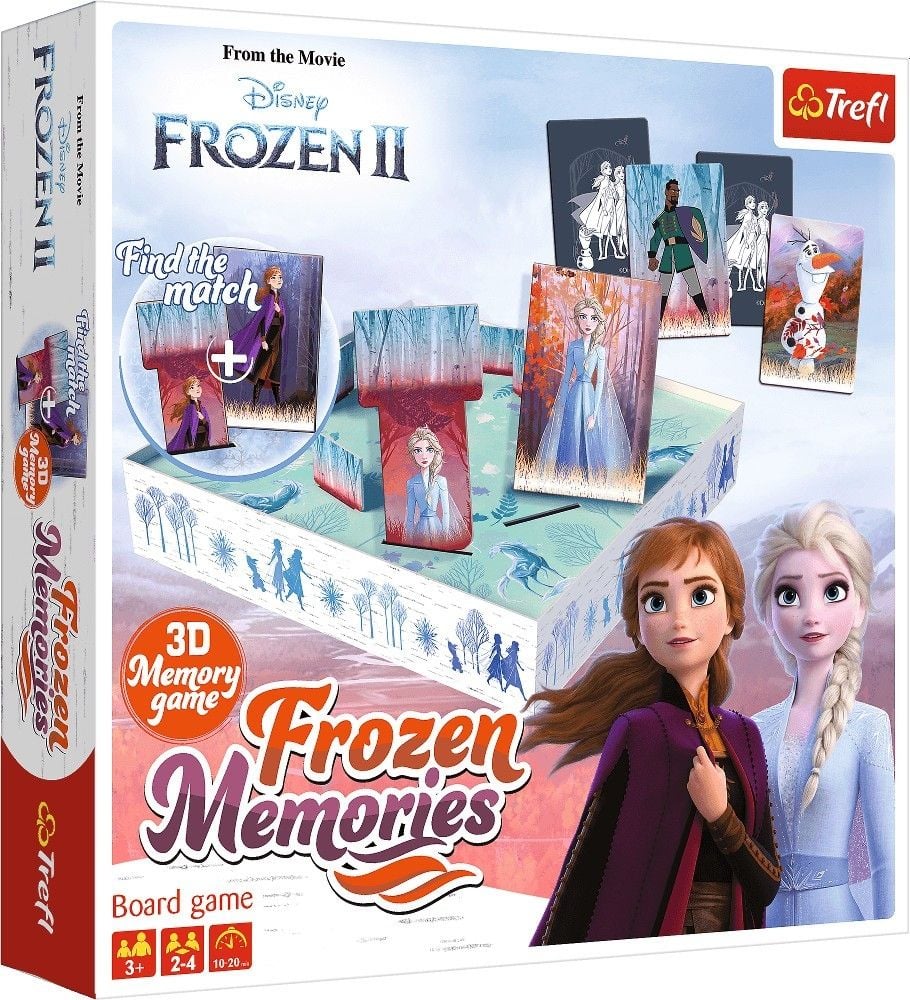 Gra TREFL Węże i drabiny Frozen 2 01756