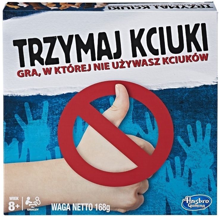 Gra zręcznościowa HASBRO Trzymaj kciuki C3380