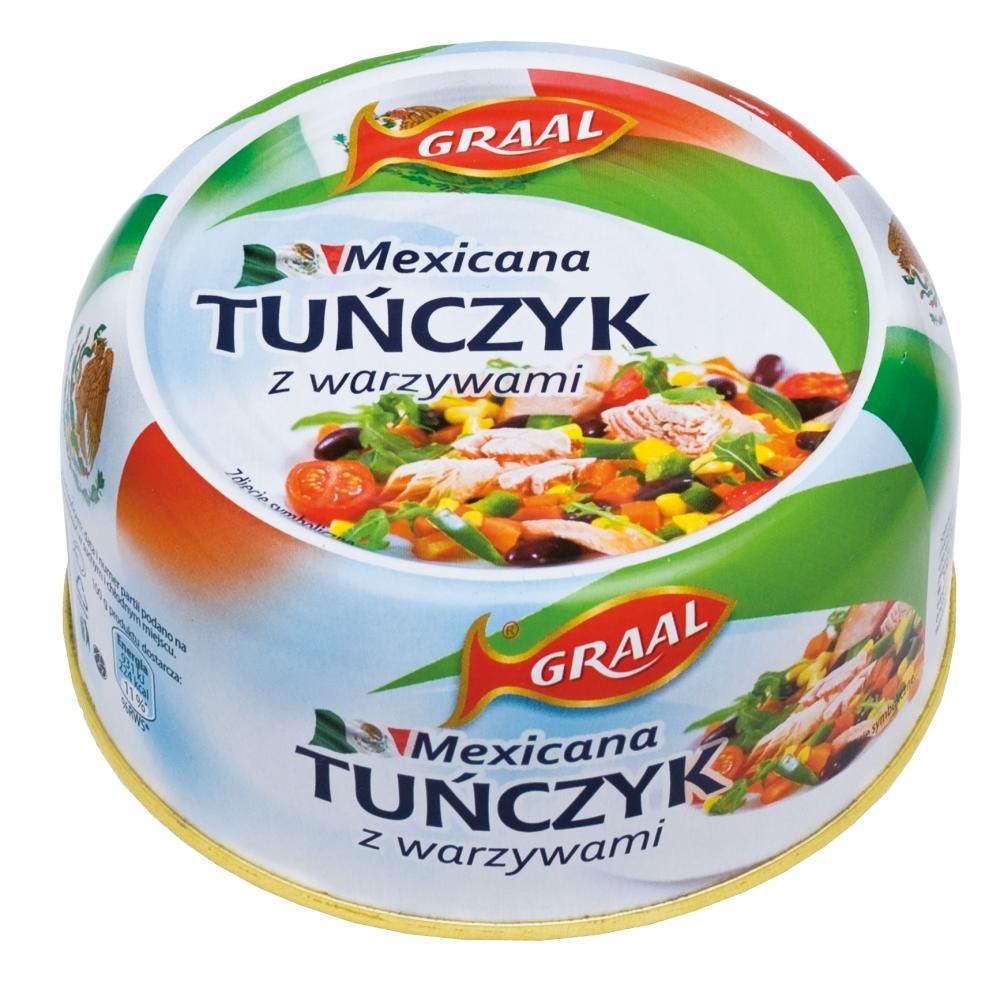 Graal Mexicana Tuńczyk z warzywami 280 g