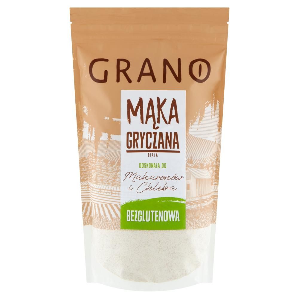 Grano Mąka gryczana biała bezglutenowa 500 g