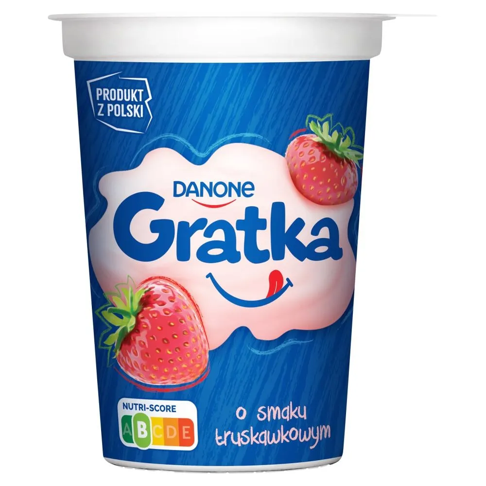 Gratka Deser o smaku truskawkowym 290 g