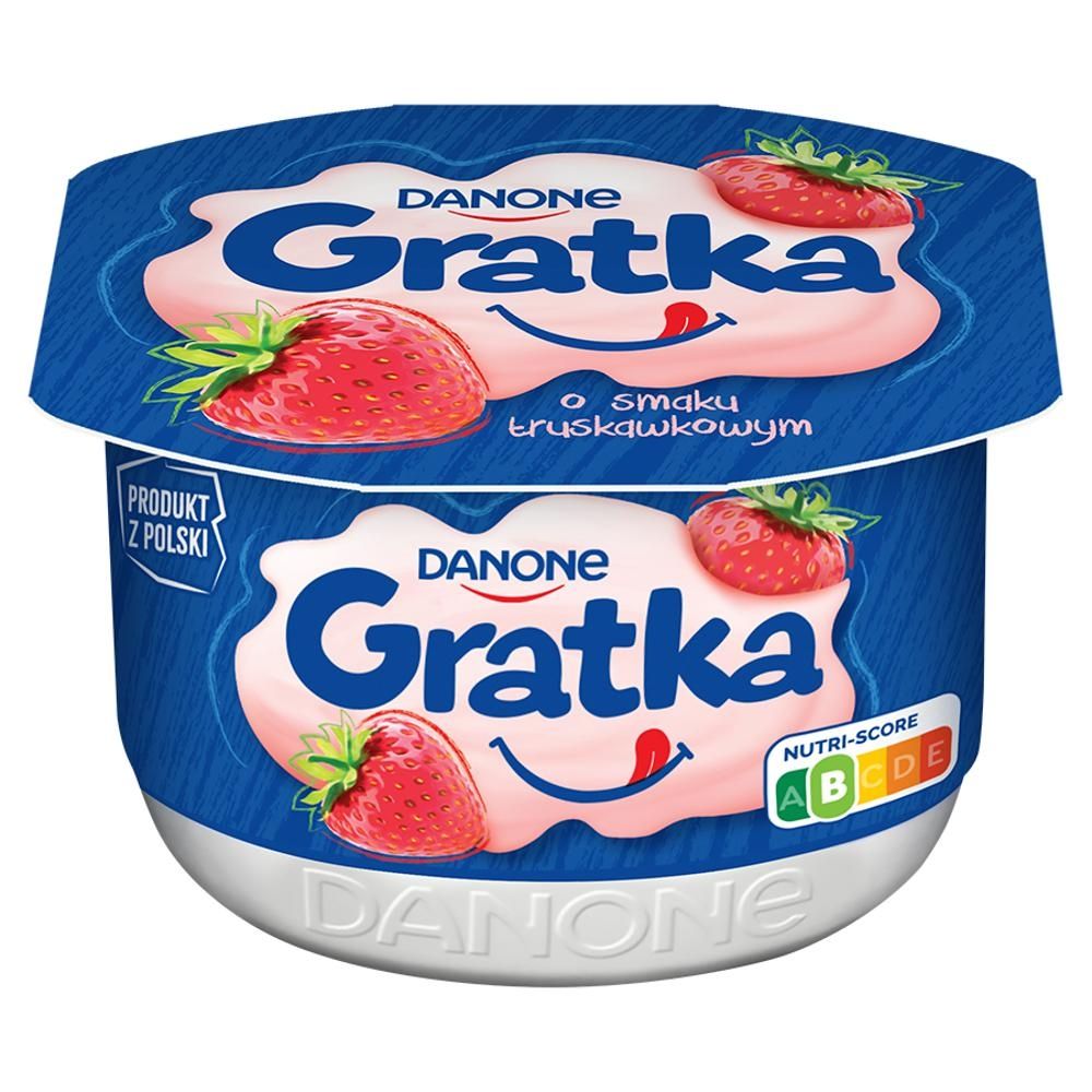 Gratka Deser o smaku truskawkowym 115 g