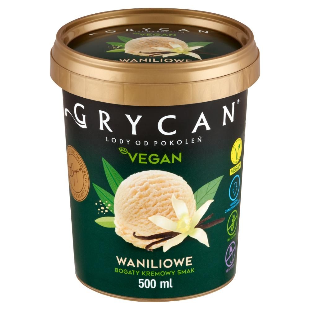 Grycan Vegan Lody waniliowe 500 ml