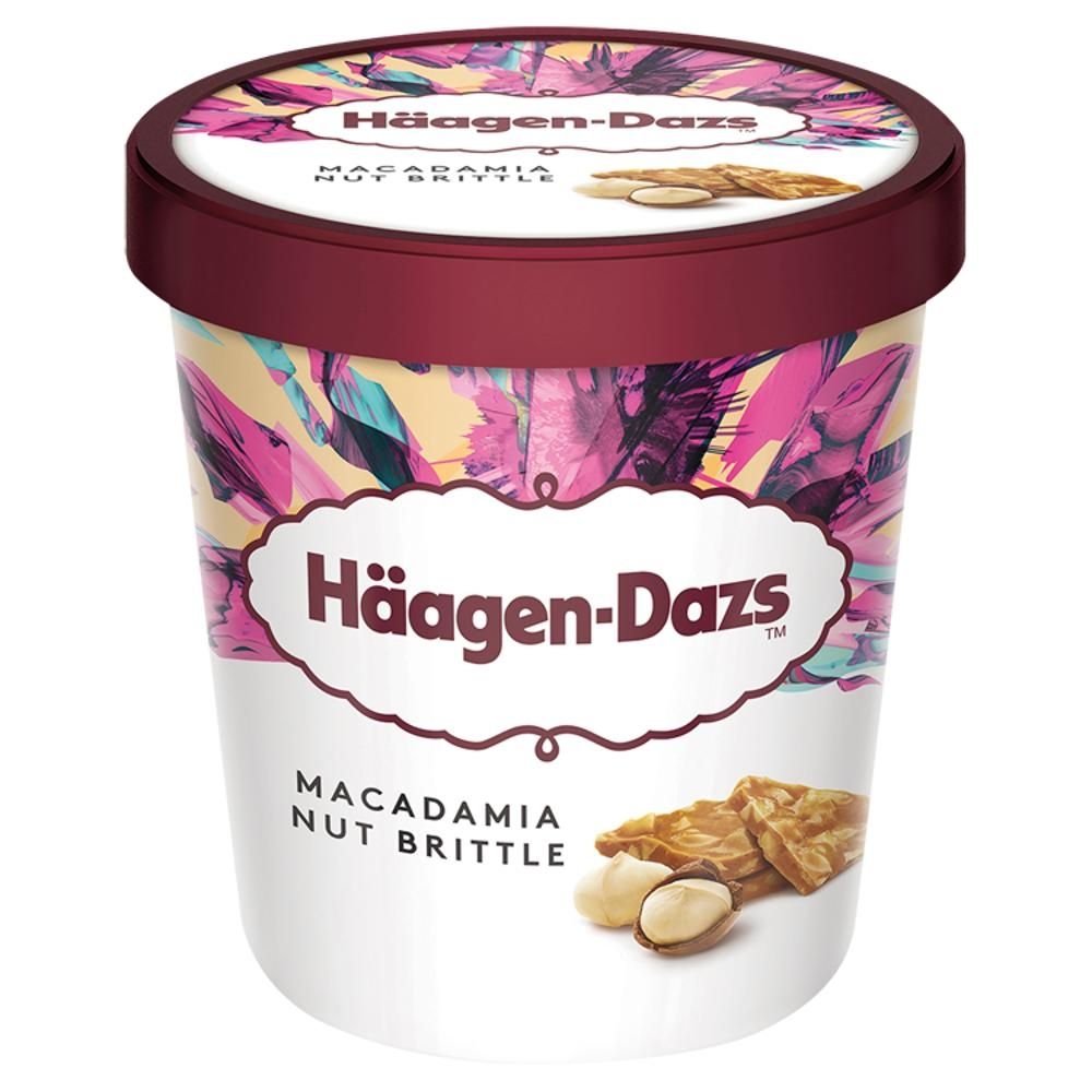 Häagen-Dazs Lody waniliowe z kawałkami orzechów makadamia 460 ml