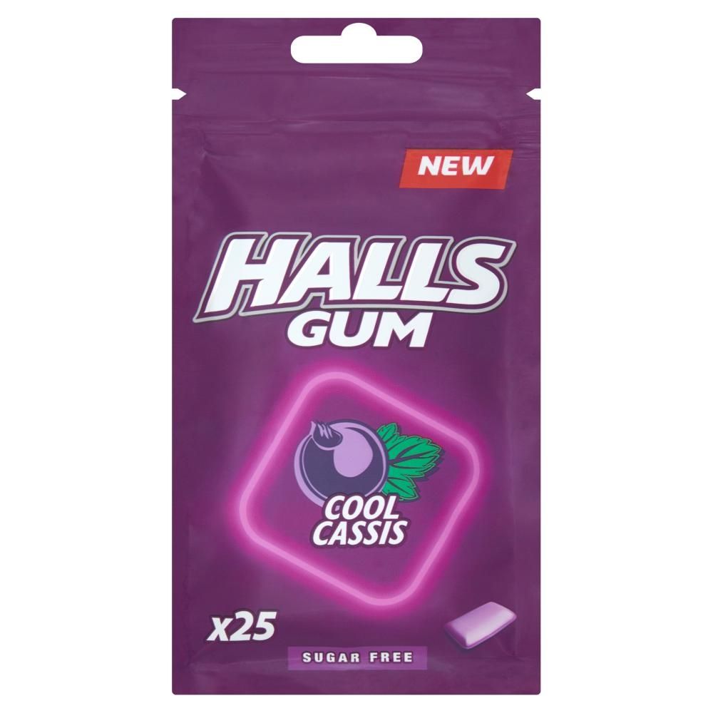 GUMA HALLS COOL CASSIS 36,5g/25 DR