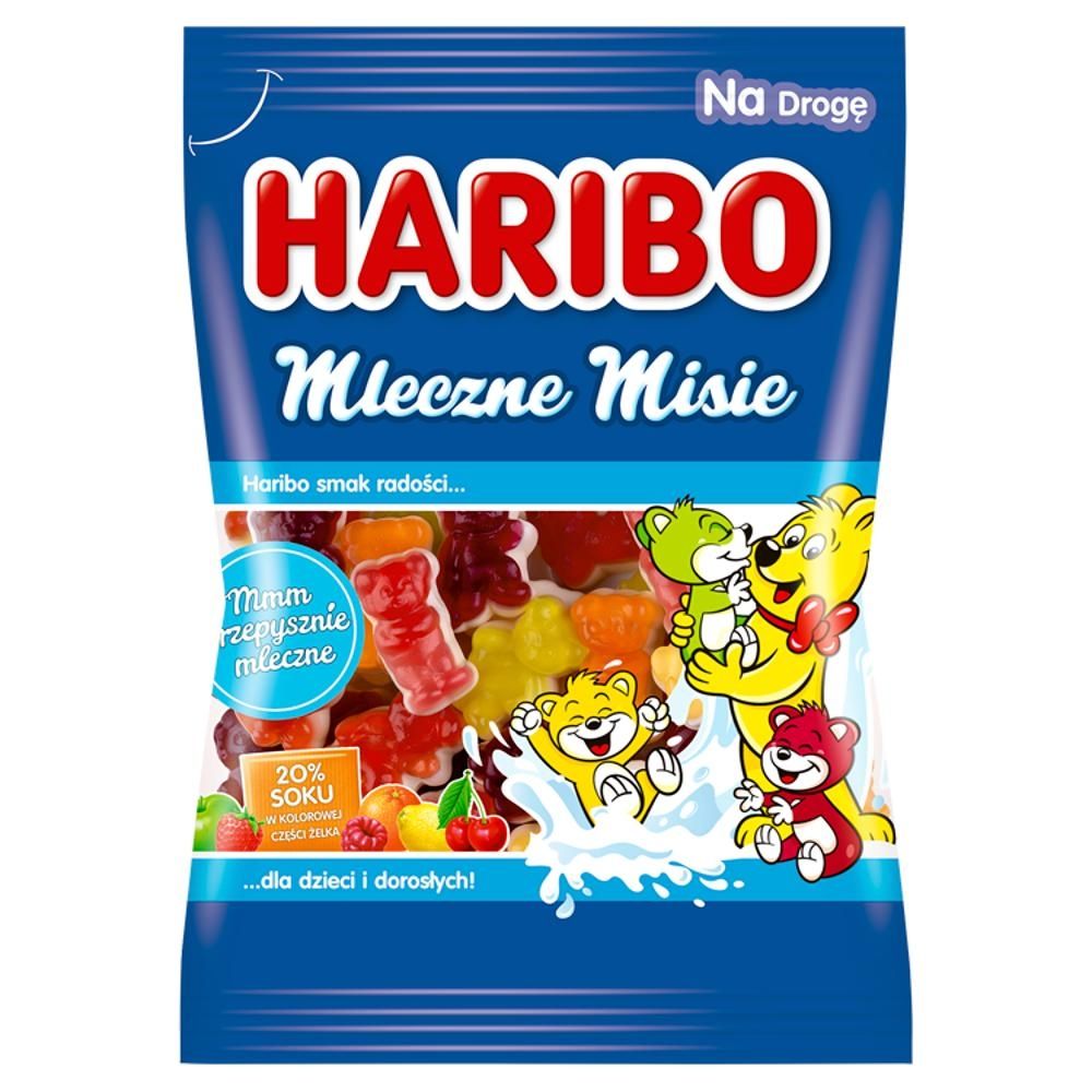 Haribo Mleczne Misie Żelki owocowe 85 g