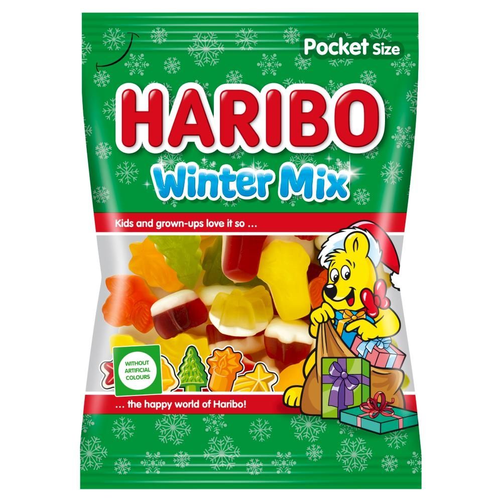 Haribo Winter Mix Żelki owocowe 100 g