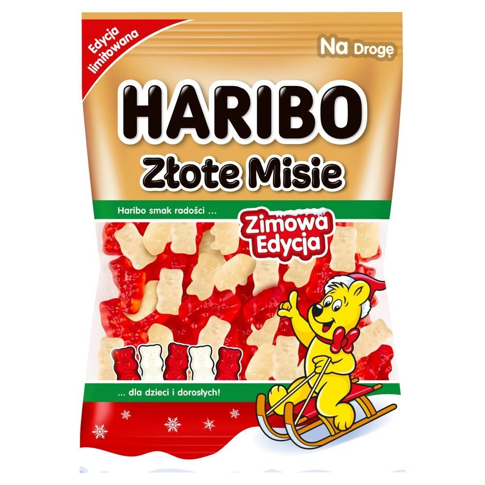 Haribo Złote Misie Żelki o smaku owocowym 85 g