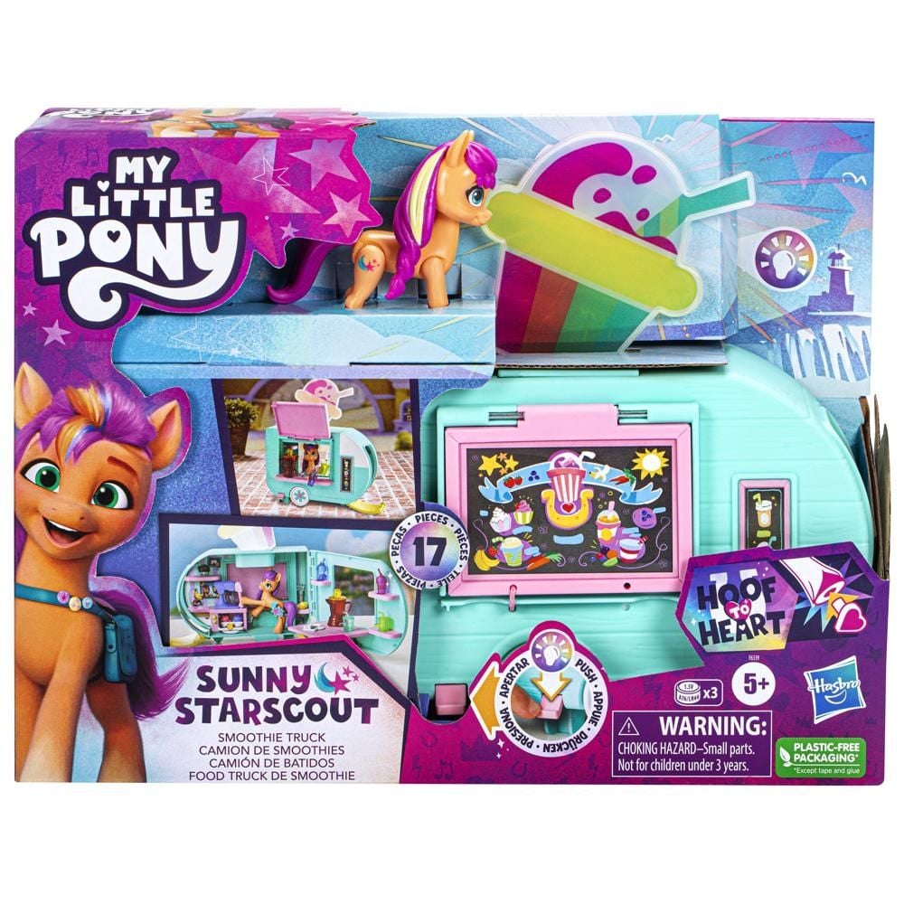 HASBRO MY LITTLE PONY SUNNY I CIĘŻARÓWKA ZE SMOOTHIE