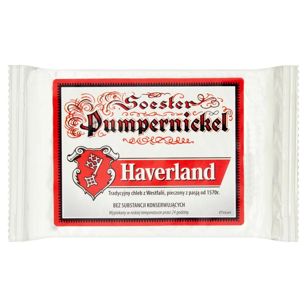 Haverland Pumpernickel krojony 250 g