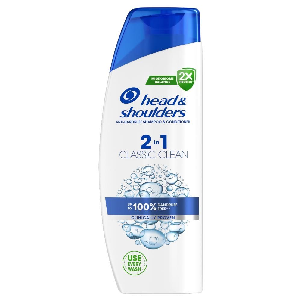 Head & Shoulders Classic Clean Szampon Przeciwłupieżowy 2 w 1 330 ml. Świeży Zapach