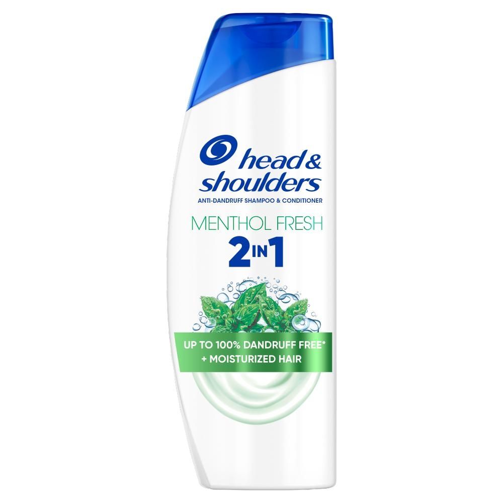 Head & Shoulders Menthol Fresh Szampon Przeciwłupieżowy 2 w 1 330 ml. O Zapachu Mentolu