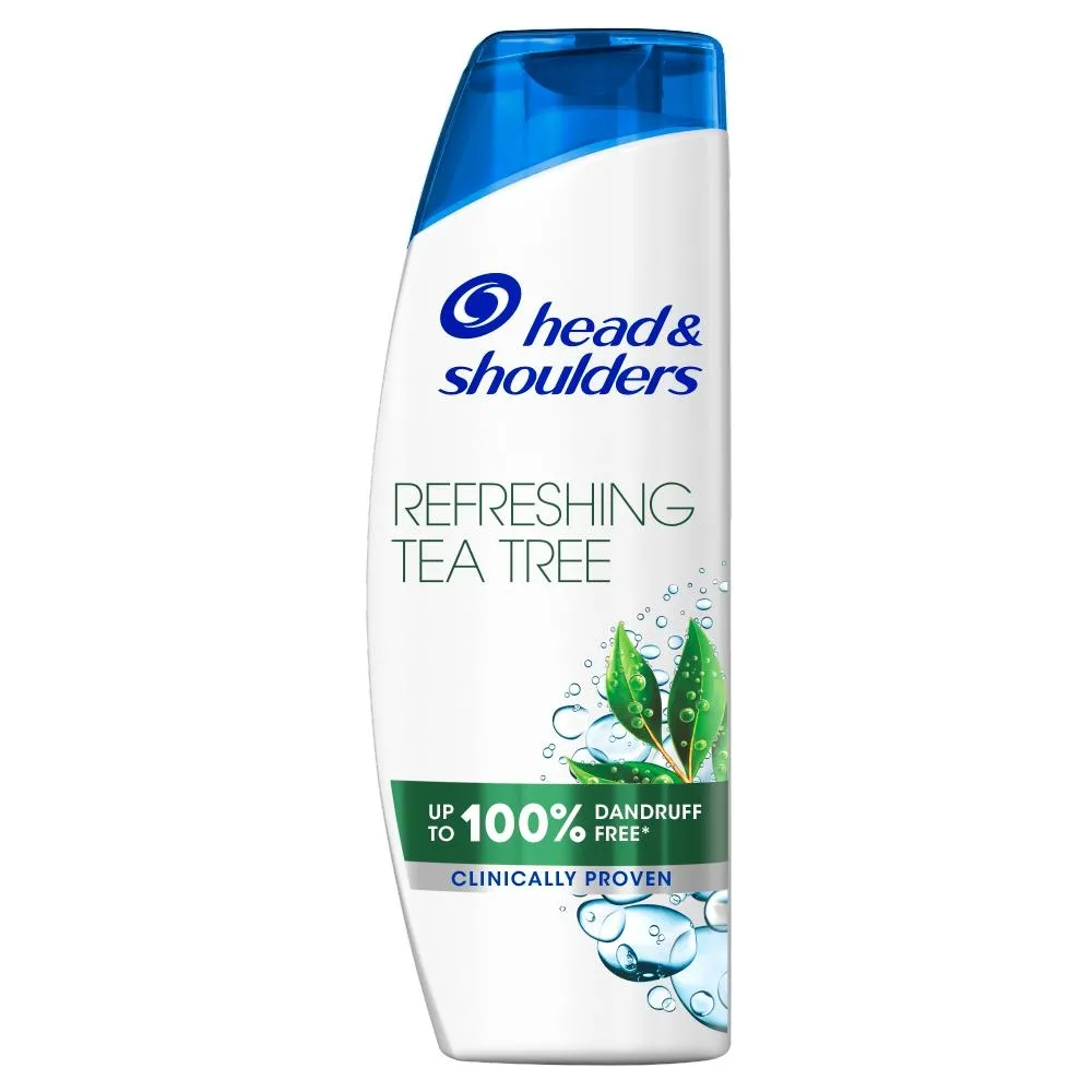 Head & Shoulders Tea Tree Codzienny Szampon Przeciwłupieżowy 400 ml. Każdy Typ Włosów