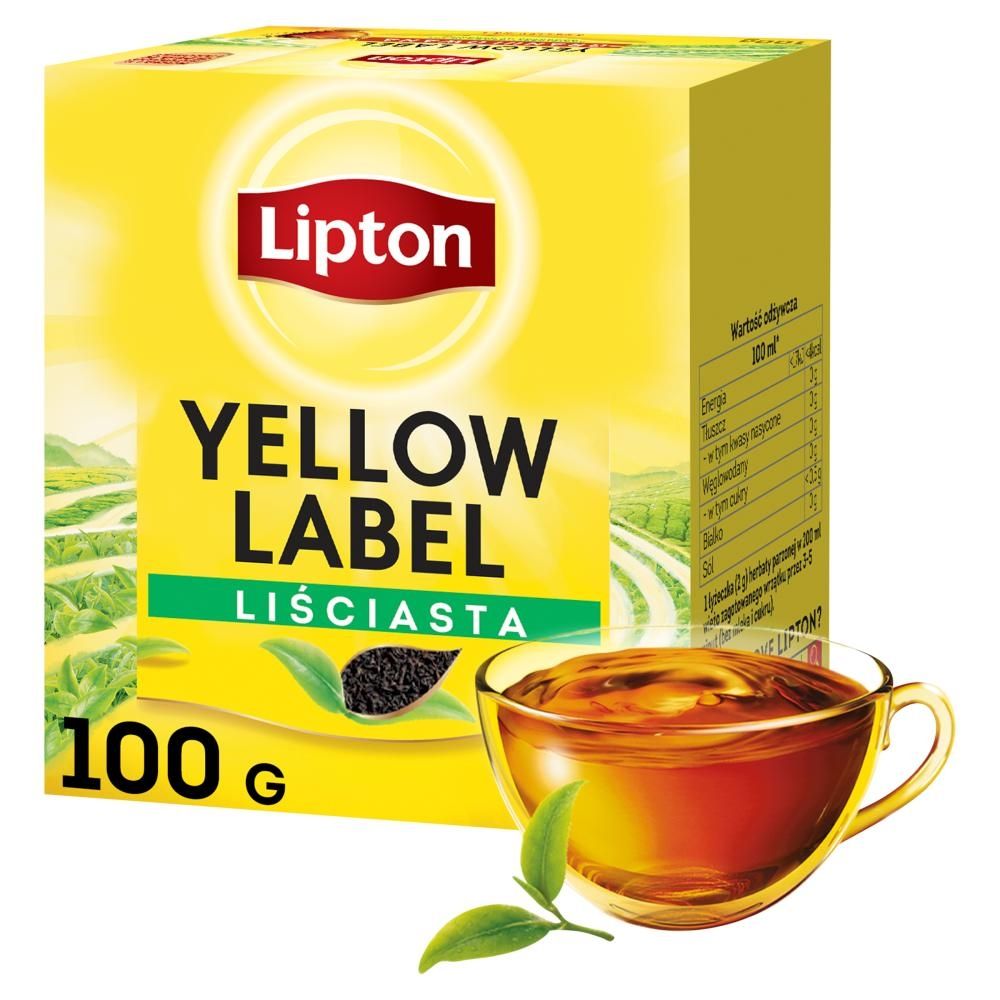 HERBATA LIPTON 100g LISCIASTA