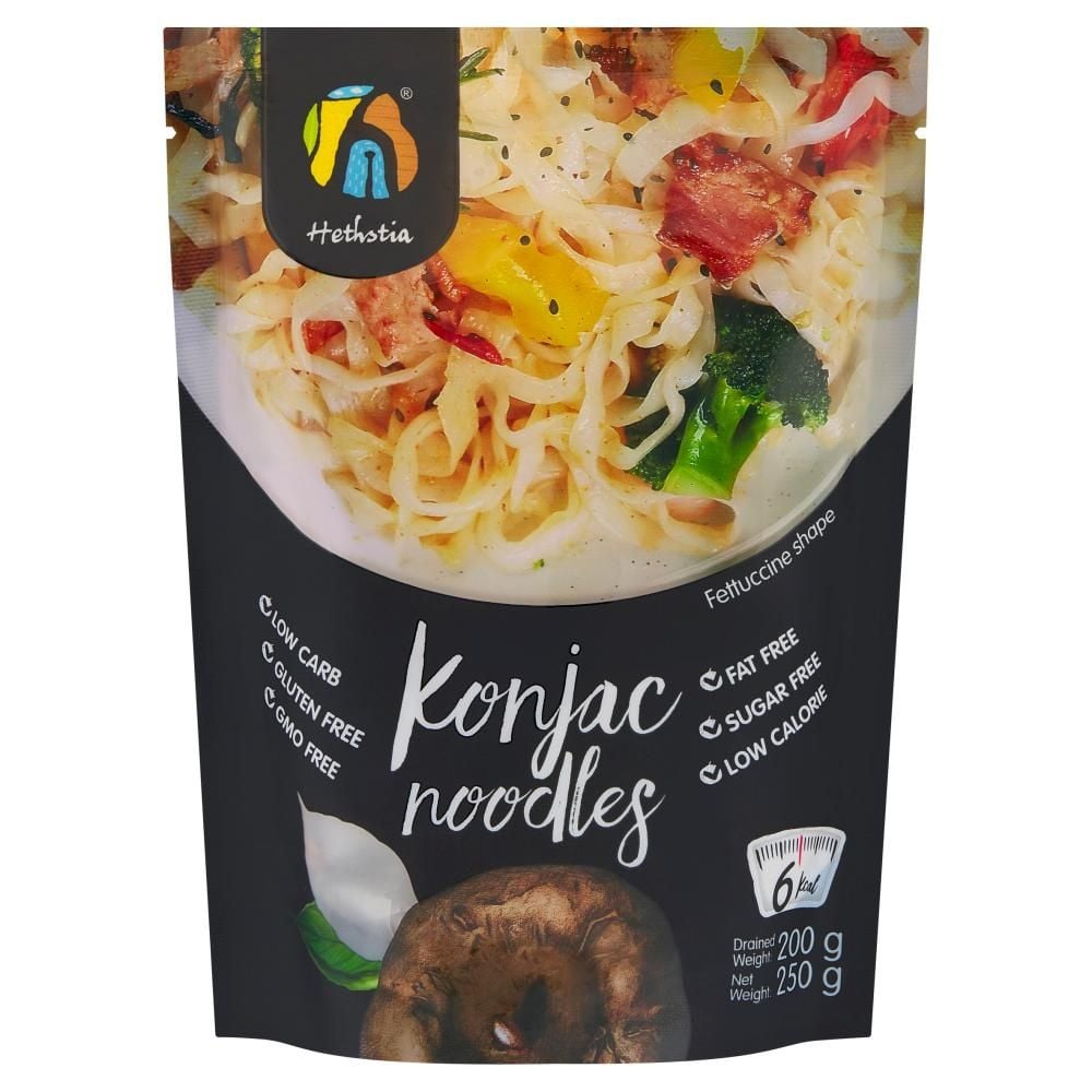 Hethstia Makaron konjac wstążki 250 g