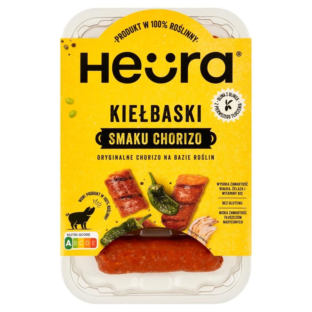 Heura Kiełbaski o smaku chorizo 216 g