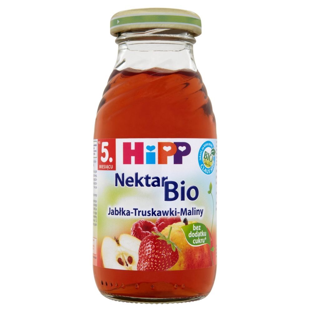 HiPP BIO Jabłka-Truskawki-Maliny Nektar po 5. miesiącu 0,2 l