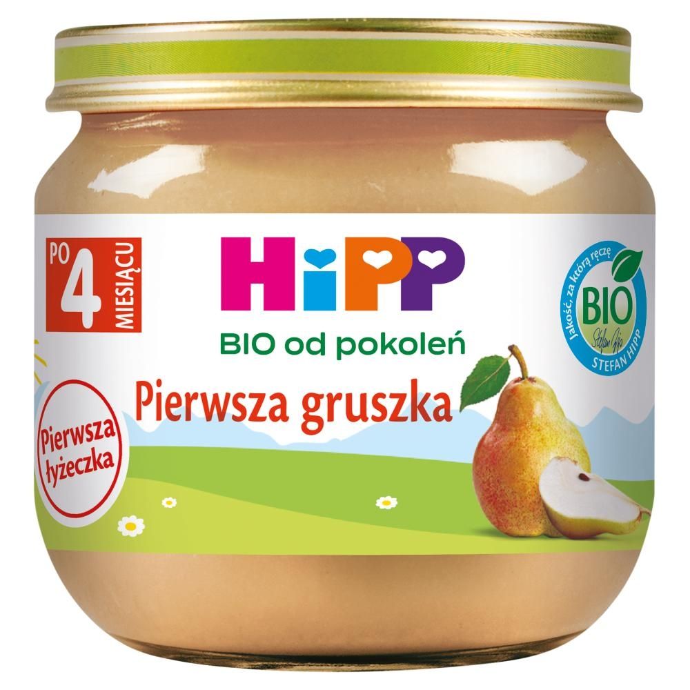 HiPP BIO Pierwsza gruszka po 4 miesiącu 80 g