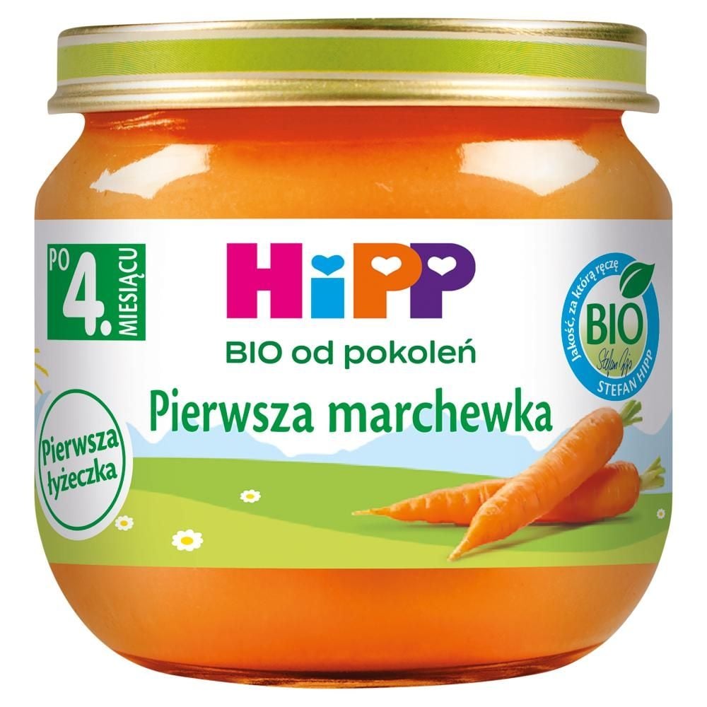 HiPP BIO Pierwsza marchewka po 4. miesiącu 80 g