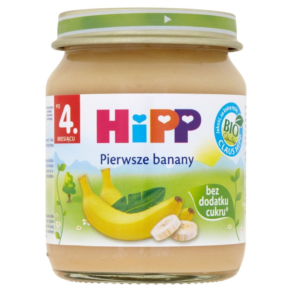 HiPP BIO Pierwsze banany po 4. miesiącu 125 g