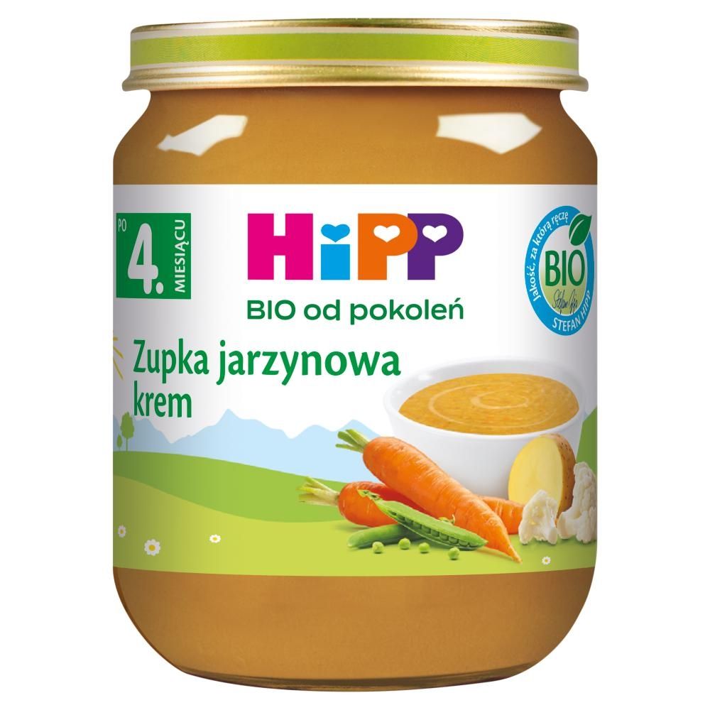 HiPP BIO Zupka jarzynowa krem po 4. miesiącu 125 g