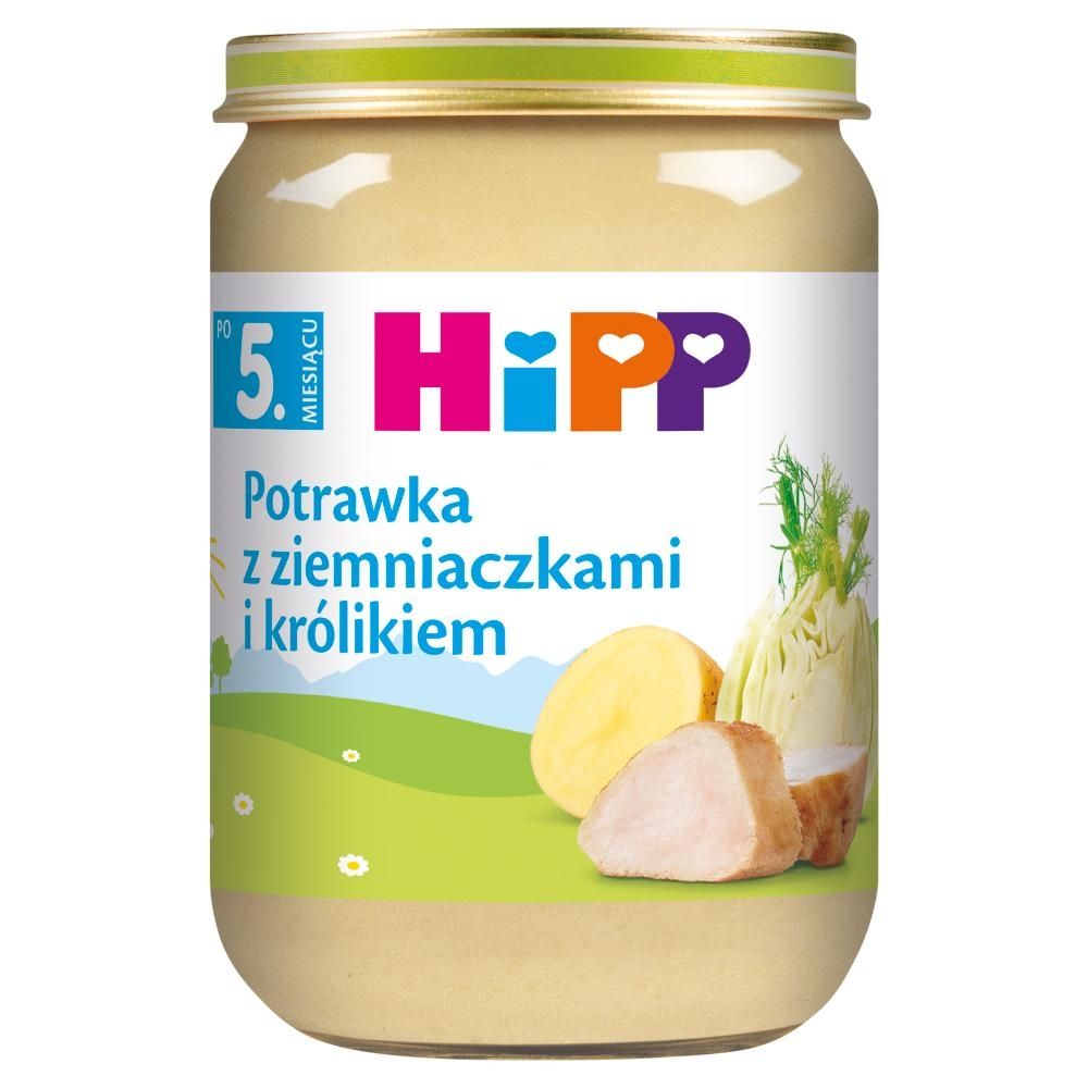 HiPP Potrawka z ziemniaczkami i królikiem po 5. miesiącu 190 g