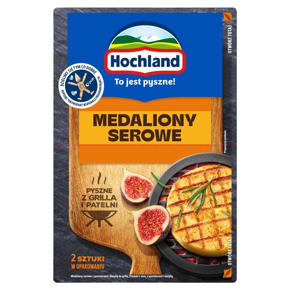 Hochland Medaliony serowe 120 g (2 x 60 g)