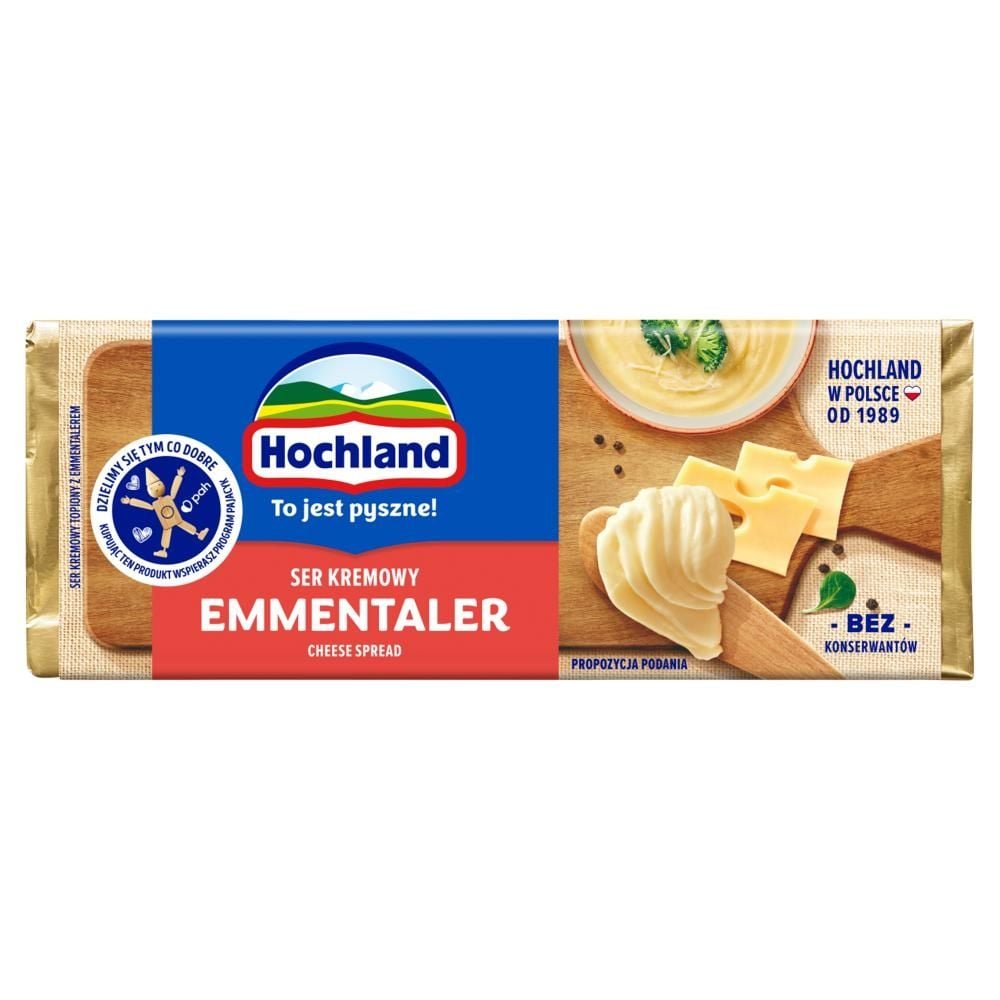 Hochland Ser kremowy emmentaler 90 g