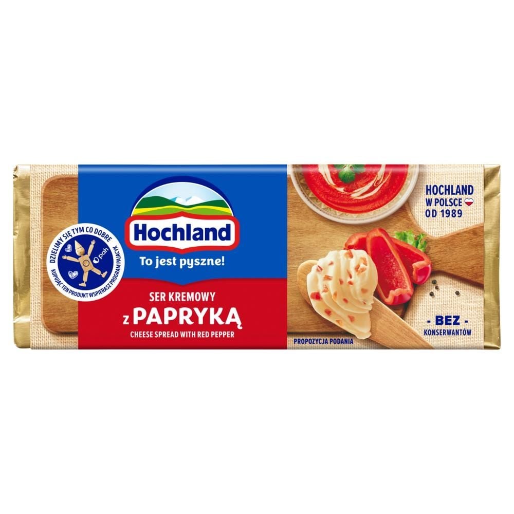 Hochland Ser kremowy z papryką 90 g